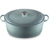 image:imageLe Creuset Enameled Cast Iron Signature Oval Dutch Oven 675 qt NectarSea Salt