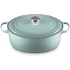image:imageLe Creuset Enameled Cast Iron Signature Oval Dutch Oven 675 qt NectarSea Salt