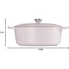 image:imageLe Creuset Enameled Cast Iron Signature Oval Dutch Oven 675 qt NectarShallot