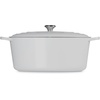 image:imageLe Creuset Enameled Cast Iron Signature Oval Dutch Oven 675 qt NectarWhite