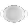 image:imageLe Creuset Enameled Cast Iron Signature Oval Dutch Oven 675 qt NectarWhite