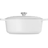 image:imageLe Creuset Enameled Cast Iron Signature Oval Dutch Oven 675 qt NectarWhite