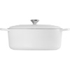 image:imageLe Creuset Enameled Cast Iron Signature Oval Dutch Oven 675 qt NectarWhite