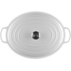 image:imageLe Creuset Enameled Cast Iron Signature Oval Dutch Oven 675 qt NectarWhite