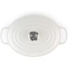 image:imageLe Creuset Enameled Cast Iron Signature Oval Dutch Oven 675 qt NectarWhite