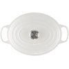 image:imageLe Creuset Enameled Cast Iron Signature Oval Dutch Oven 675 qt NectarWhite