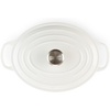 image:imageLe Creuset Enameled Cast Iron Signature Oval Dutch Oven 675 qt NectarWhite