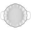 image:imageLe Creuset Enameled Cast Iron Signature Pumpkin Braiser 275 qt NectarWhite