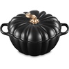 image:imageLe Creuset Enameled Cast Iron Signature Pumpkin Cocotte 4 qt NectarLicorice