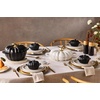 image:imageLe Creuset Enameled Cast Iron Signature Pumpkin Cocotte 4 qt NectarLicorice