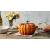 image:imageLe Creuset Enameled Cast Iron Signature Pumpkin Cocotte 4 qt NectarPersimmon