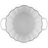 image:imageLe Creuset Enameled Cast Iron Signature Pumpkin Cocotte 4 qt NectarWhite
