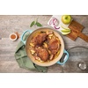 image:imageLe Creuset Enameled Cast Iron Signature Round Braiser 35 qt NectarCaribbean