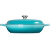 image:imageLe Creuset Enameled Cast Iron Signature Round Braiser 35 qt NectarCaribbean