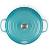 image:imageLe Creuset Enameled Cast Iron Signature Round Braiser 35 qt NectarCaribbean