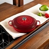 image:imageLe Creuset Enameled Cast Iron Signature Round Braiser 35 qt NectarCerise