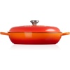 image:imageLe Creuset Enameled Cast Iron Signature Round Braiser 35 qt NectarFlame