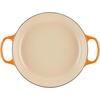 image:imageLe Creuset Enameled Cast Iron Signature Round Braiser 35 qt NectarFlame