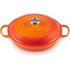 image:imageLe Creuset Enameled Cast Iron Signature Round Braiser 35 qt NectarFlame