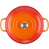 image:imageLe Creuset Enameled Cast Iron Signature Round Braiser 35 qt NectarFlame