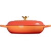 image:imageLe Creuset Enameled Cast Iron Signature Round Braiser 35 qt NectarFlamme Doree
