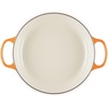 image:imageLe Creuset Enameled Cast Iron Signature Round Braiser 35 qt NectarFlamme Doree