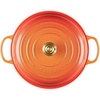 image:imageLe Creuset Enameled Cast Iron Signature Round Braiser 35 qt NectarFlamme Doree