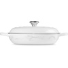 image:imageLe Creuset Enameled Cast Iron Signature Round Braiser 35 qt NectarMarble