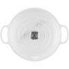image:imageLe Creuset Enameled Cast Iron Signature Round Braiser 35 qt NectarMarble