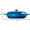 image:imageLe Creuset Enameled Cast Iron Signature Round Braiser 35 qt NectarMarseille