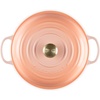 image:imageLe Creuset Enameled Cast Iron Signature Round Braiser 35 qt NectarPeche
