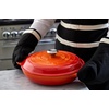 image:imageLe Creuset Enameled Cast Iron Signature Round Braiser 35 qt NectarPeche