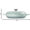 image:imageLe Creuset Enameled Cast Iron Signature Round Braiser 35 qt NectarSea Salt