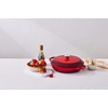 image:imageLe Creuset Enameled Cast Iron Signature Round Braiser 35 qt NectarShallot