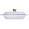 image:imageLe Creuset Enameled Cast Iron Signature Round Braiser 35 qt NectarShallot