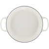 image:imageLe Creuset Enameled Cast Iron Signature Round Braiser 35 qt NectarWhite