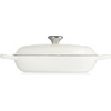 image:imageLe Creuset Enameled Cast Iron Signature Round Braiser 35 qt NectarWhite