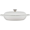 image:imageLe Creuset Enameled Cast Iron Signature Round Braiser 35 qt NectarWhite