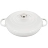 image:imageLe Creuset Enameled Cast Iron Signature Round Braiser 35 qt NectarWhite