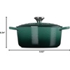 image:imageLe Creuset Enameled Cast Iron Signature Round Dutch Oven 725 qt NectarArtichaut
