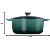image:imageLe Creuset Enameled Cast Iron Signature Round Dutch Oven 725 qt NectarArtichaut