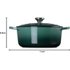image:imageLe Creuset Enameled Cast Iron Signature Round Dutch Oven 725 qt NectarArtichaut