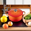 image:imageLe Creuset Enameled Cast Iron Signature Round Dutch Oven 725 qt NectarFlame