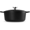 image:imageLe Creuset Enameled Cast Iron Signature Round Dutch Oven 725 qt NectarLicoriceCrucible Knob