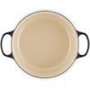image:imageLe Creuset Enameled Cast Iron Signature Round Dutch Oven 725 qt NectarLicoriceCrucible Knob