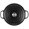 image:imageLe Creuset Enameled Cast Iron Signature Round Dutch Oven 725 qt NectarLicoriceCrucible Knob