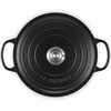 image:imageLe Creuset Enameled Cast Iron Signature Round Dutch Oven 725 qt NectarLicoriceCrucible Knob