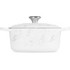 image:imageLe Creuset Enameled Cast Iron Signature Round Dutch Oven 725 qt NectarMarble