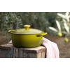 image:imageLe Creuset Enameled Cast Iron Signature Round Dutch Oven 725 qt NectarOlive