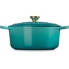 image:imageLe Creuset Enameled Cast Iron Signature Round Dutch Oven 725 qt NectarRiviera